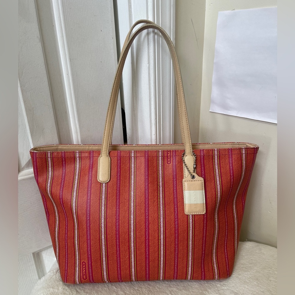 Coach Large Tote Bag EUC
